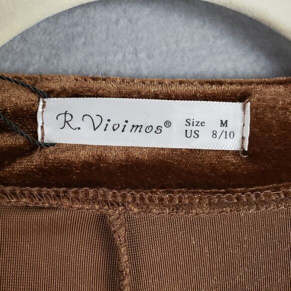 Open Front Velvet Long Robe Jacket Brown Cosplay Steampunk Avant Garde Size M - Picture 5 of 10